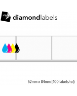 Diamondlabels 52x84mm mat papier