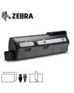 Zebra ZXP Series 7 cardprinter dubbelzijdig met enkelzijdige laminator USB/ethernet