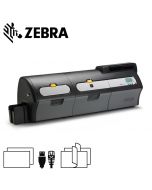 Zebra ZXP Series 7 cardprinter dubbelzijdig met dubbelzijdige laminator USB/ethernet