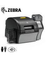 Zebra ZXP Series 9 300dpi Retransfer cardprinter enkelzijdig contact & MIFARE® encoder USB/ethernet