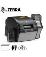 Zebra ZXP Series 9 300dpi Retransfer cardprinter dubbelzijdig contact & MIFARE® encoder USB/ethernet