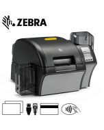 Zebra ZXP Series 9 300dpi Retransfer cardprinter dubbelzijdig magneetstrip & contact & MIFARE® encoder USB/ethernet