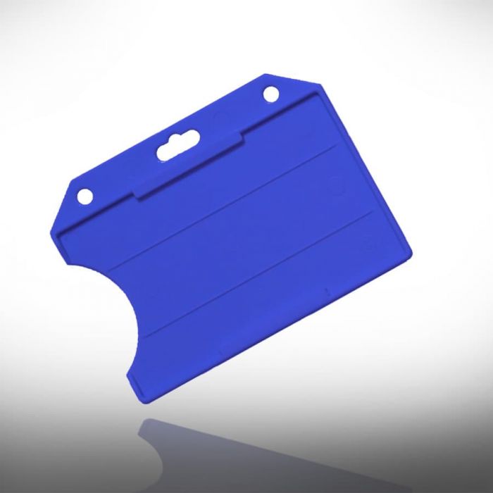 Glans adviseren Verdwijnen Badgehouder open horizontaal kleur blauw | DCP