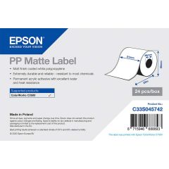Epson 51mm x 29 meter PP Matte Endless labels voor TM-C3500