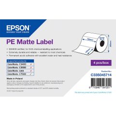 Epson 102x152 mm PE Matte Die-Cut labels voor C7500 en C7500G (800 labels)
