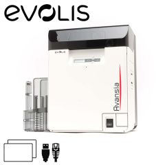 Evolis Avansia retranfser cardprinter dubbelzijdig USB/ethernet