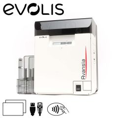Evolis Avansia retranfser cardprinter dubbelzijdig met contactless encoder USB/ethernet