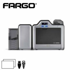 Fargo HDP5000e retransfer cardprinter dubbelzijdig USB/netwerk